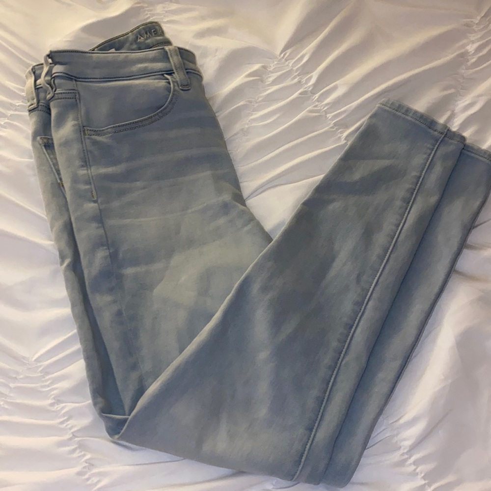 American Eagle High Waisted Jeggings Super Stretch - Picture 3 of 6